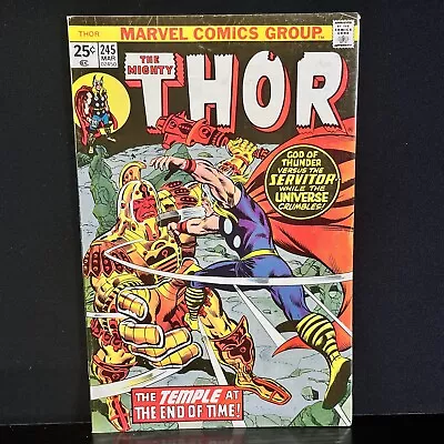 Buy Thor #245 (1976, Marvel) NM- 1st App Of He Who Remains Very Good Condition • 24.13£