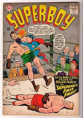Buy DC Comics  4.5  FN- 124 1965  Superboy 1st Fight  Superman • 18.19£