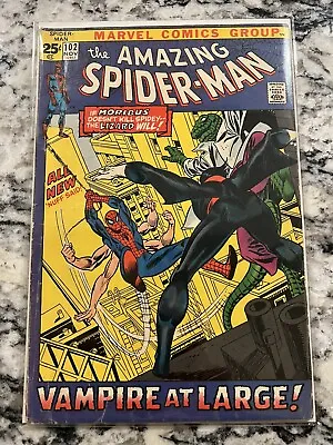 Buy Amazing Spider-man #102 (1971)-2nd App. & Origin Of Morbius!  1st App Martine! • 35.75£