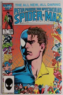 Buy Peter Parker, The Spectacular Spider-Man #120 ~ Marvel 1986 ~ WHITE PAGES ~ NM • 7.96£