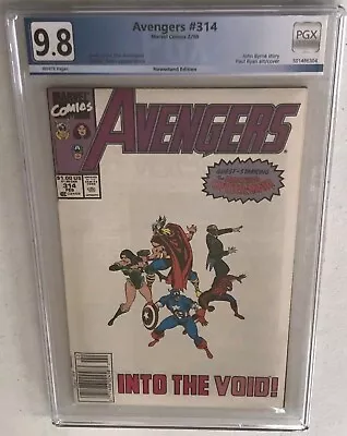 Buy The Avengers #314 NOT CGC PGX GRADED 9.8 Newsstand D • 60.24£