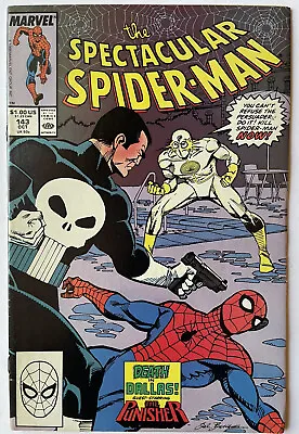 Buy Spectacular Spider-Man #143 • KEY 1st Appearance Of Carlos Lobo! Punisher Cover! • 2.36£