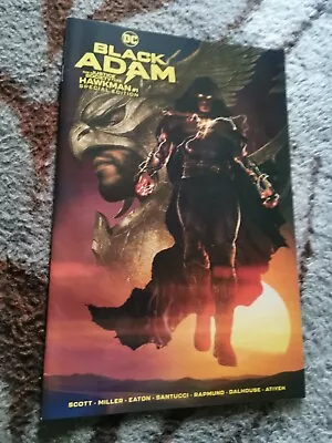 Buy Rare Uk Showcase Cinema Black Adam Special Edition # 1 Nm 2022 Jls File Hawkman! • 4£