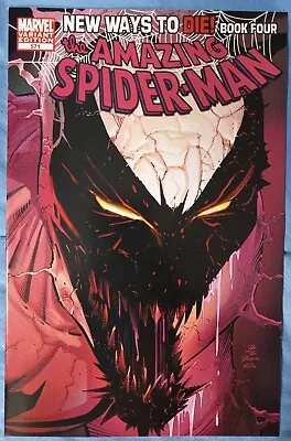 Buy Amazing Spider-Man #571 Variant NM High Grade New Ways To Die 1st Print • 9.61£