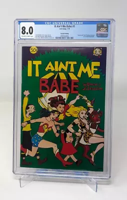 Buy It Ain't Me Babe #1 CGC 8.0 2nd Print Last Gasp 1970 HIGHEST GRADED COPY • 158.12£