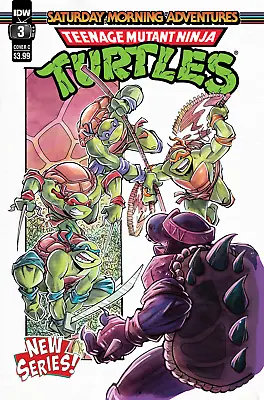 Buy Teenage Mutant Ninja Turtles: Saturday Morning Adventures (2023-) #3 Variant C ( • 3.21£