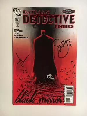 Buy Detective Comics 871 Signed Scott Snyder & Jock & Francesco Francavilla Batman • 39.94£