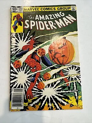 Buy Amazing Spider-man #244 Marvel 1983 3rd Appearance Of Hobgoblin John Romita Jr ^ • 8.65£