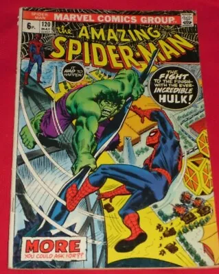 Buy Amazing _spiderman_120 # Enter The _incredible_hulk_ Collectors And Great Price_ • 57.49£