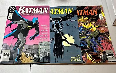 Buy Batman DC Comics Books Lot Of 3 1989 #430 #431 #432 • 10.39£
