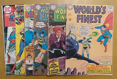 Buy World's Finest Comics Lot Of 6 #153 160 168 188 203 215 Batman Slaps Robin Meme • 39.57£
