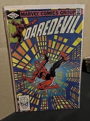 Buy Daredevil 186 🔥1982 STILT-MAN App🔥Bronze Age Marvel Comics🔥VF- • 7.99£