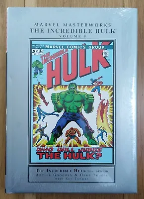 Buy Marvel Masterworks: Incredible Hulk Vol 8 HC..collects #145-156..NM & Unread • 200£