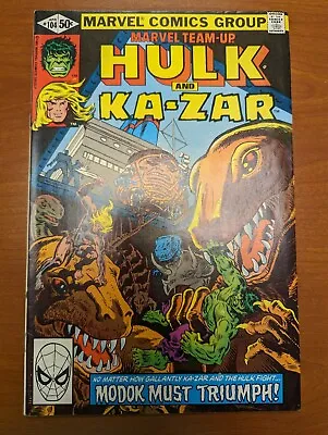 Buy Marvel Team-Up #104 - NM - April 1981 Hulk & Ka-Zar - MODOK - Pristine And Clean • 8.03£
