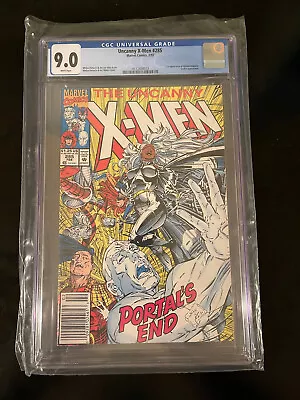 Buy 1992 Uncanny X-Men #285 CGC 9.0 WP NM Marvel Comics 1st Appear Mikhail Rasputin • 59.70£