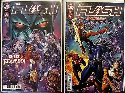 Buy Flash #777 &  #779 DC Comics 2021 Unread Brandon Peterson Main Cover NM+ • 8.21£