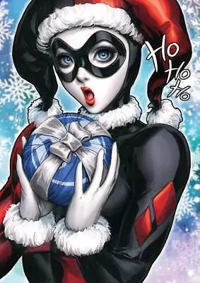 Buy Harley Quinn #34c  Artgerm Dc Holiday Card Special Edition Presale 11.28.23 Nm • 5.57£