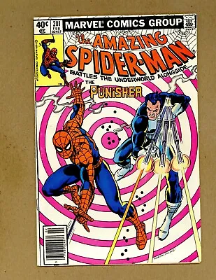 Buy Amazing Spider-Man 201 (VG) Punisher! Marv Wolfman 1980 Marvel Comics X221 • 10.70£