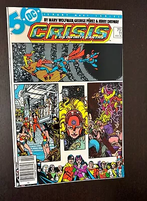 Buy CRISIS ON INFINITE EARTHS #11 (DC Comics 1986) -- NM- • 11.39£