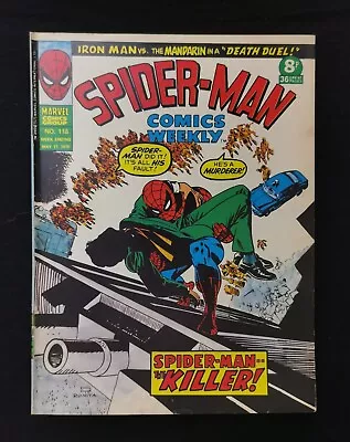 Buy Spider-man Comics Weekly No. 118 1975 - - Classic Marvel Comics + THOR IRONMAN • 10.99£