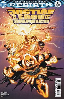 Buy Justice League Of America #6 (NM)`17 Orlando/ MacDonald (Cover B) • 2.95£