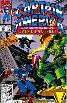 Buy Captain America (1st Series) #396 VF/NM; Marvel | Jack O'Lantern - We Combine Sh • 7.98£