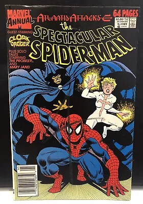 Buy Spectacular Spider-Man Annual #9 Comic , Marvel Comics Newsstand, Low Grade • 1.51£