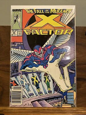 Buy X-Factor #24, Marvel Comics 1987 - 1st App. Of Archangel - Newsstand - FN+ • 11.82£