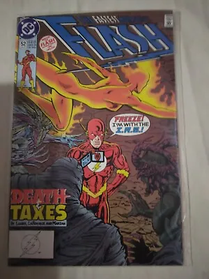 Buy The Flash 52 JUL 91 Fastest Man Alive Comic Issue Loebs LaRocque Marzan • 1.60£