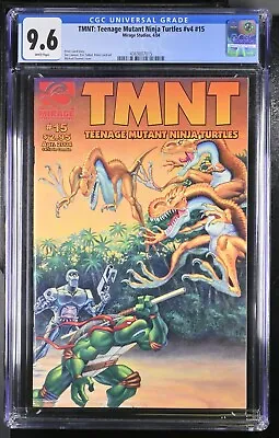 Buy TMNT: TEENAGE MUTANT NINJA TURTLES V4 #15 CGC 9.6 Mirage Studios 2004 Low Print • 60.26£