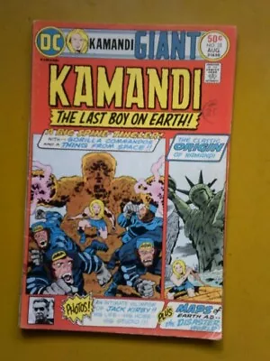 Buy Kamandi The Last Boy On Earth Giant No 32. Dc Comics 1975. Jack Kirby.  • 4£