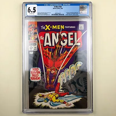 Buy (Uncanny) X-Men #44 (1968) CGC 6.5, 1st SA Red Raven • 98.83£