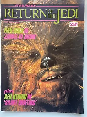 Buy Star Wars Weekly Return Of The Jedi 44  Marvel Comic • 1.75£