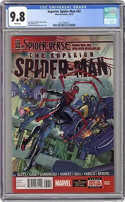 Buy Superior Spider-Man #32A Camuncoli CGC 9.8 2014 4111700013 • 65.19£