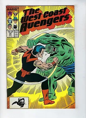 Buy West Coast Avengers # 25 Marvel Comic Abomination App Oct 1987 VF • 3.95£