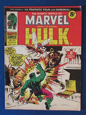 Buy The Mighty World Of Marvel Incredible Hulk Marvel Comic Issue 142 - 1975 • 5.99£