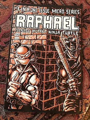 Buy Raphael #1 Teenage Mutant Ninja Turtles 1985 Solo Story Micro One-shot • 75.95£