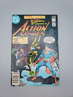 Buy Action Comics Vol 44 #521 1981 Deadly Rampage Of The Lady Fox Newsstand Comic • 39.97£