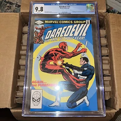 Buy Daredevil #183 CGC 9.8 WHITE Pages 1st Meeting With Punisher TOP POP • 207.84£