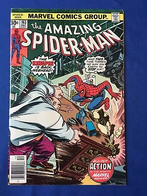 Buy Amazing Spider-Man #163 VFN+ (8.5) MARVEL ( Vol 1 1976) (C) • 25£
