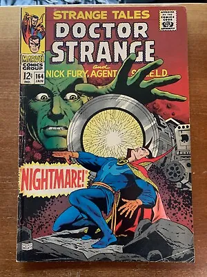 Buy Strange Tales #164 FN- 1st Appearance Of Yandroth Steranko Art MCU Marvel 1968  • 43.55£