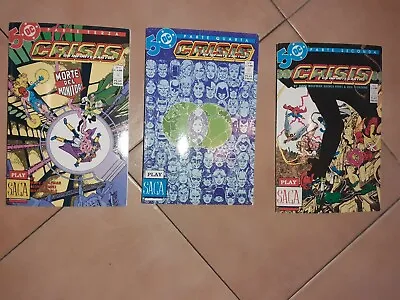 Buy Crisis On Infinite Earths Saga - DC - Ed. 1990 Play Press #2-3-4 Lot 3 Volumes • 6.85£