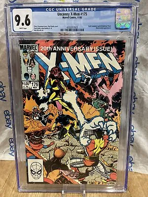 Buy Uncanny X-Men 175 Marvel 1983 Claremont Story 20th Anniversary Issue CGC 9.6 NM+ • 68.04£