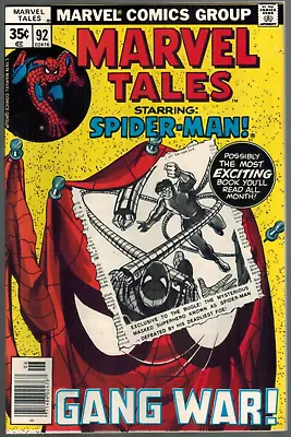 Buy Marvel Tales 92 Vs Doctor Octopus! (rep Amazing Spider-Man 113)  1978 VF+ • 9.45£