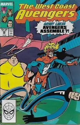Buy West Coast Avengers #46 - Marvel Comics - 1988 - VG • 9.95£