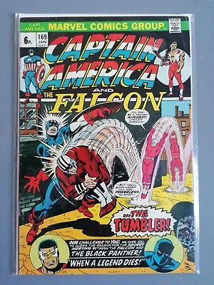Buy Captain America #169  MARVEL ( Vol 1 1974) 1st Cameo Moonstone  • 8.50£