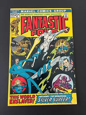 Buy Fantastic Four #123 - Silver Surfer Appearance (Marvel, 1972) Fine • 20.29£