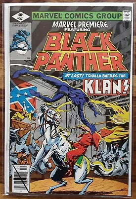 Buy Black Panther Marvel Premiere #52 1979 Black Panther Vs Ku Klux Klan  • 16£