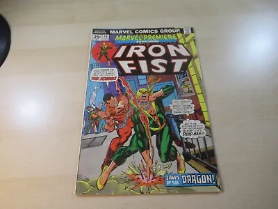 Buy Marvel Premiere #16 Mid Higher Grade 2nd Appearance Iron Fist 1st Lei Kung Scyth • 39.72£