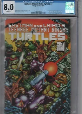 Buy Teenage Mutant Ninja Turtles 7 Cgc 8.0 • 125£